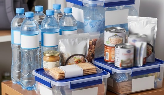 Thực phẩm ưu tiên trong 'kit sinh tồn' mưa lũ, ngập lụt