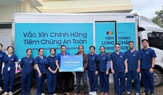 Long Châu hướng về miền Trung, khẩn cấp hỗ trợ thêm 3 tấn thuốc cho người dân