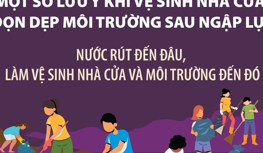 Nước rút đến đâu, làm vệ sinh nhà cửa và môi trường đến đó