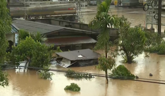 Tỉnh ở Thái Lan tuyên bố vùng thảm họa do mưa lũ nghiêm trọng