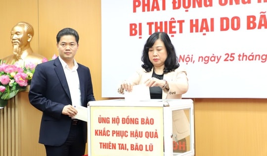 Bộ Y tế phát động ủng hộ đồng bào miền Trung, Tây Nguyên bị thiệt hại do bão, lũ