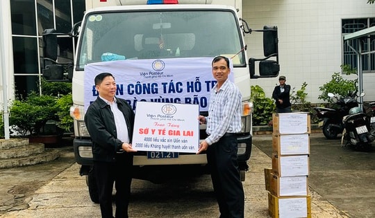 Viện Pasteur TPHCM chi viện khẩn cấp tỉnh Gia Lai, Lâm Đồng phòng dịch sau lũ