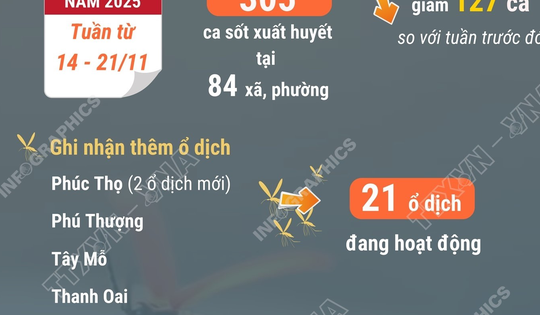 Hà Nội ca mắc sốt xuất huyết vẫn còn cao