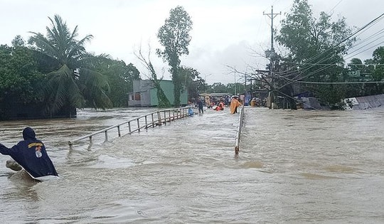 Nghiên cứu xây dựng mô hình dự báo ngập lụt ven biển do nước dâng và sóng trong bão