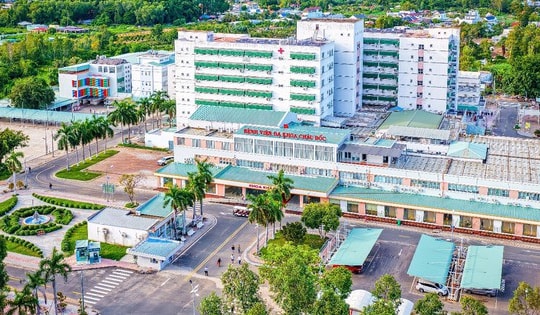 Bệnh viện Đa khoa Châu Đốc, An Giang không gian xanh, nơi người dân yên tâm đến chữa bệnh