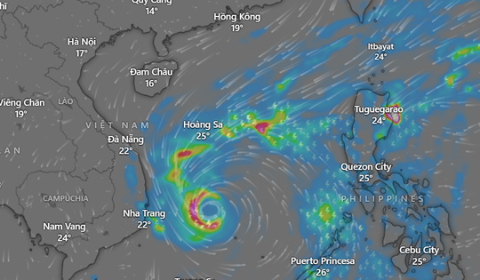 Bão số 15 diễn biến khó lường, hàng loạt sân bay nâng mức cảnh giác