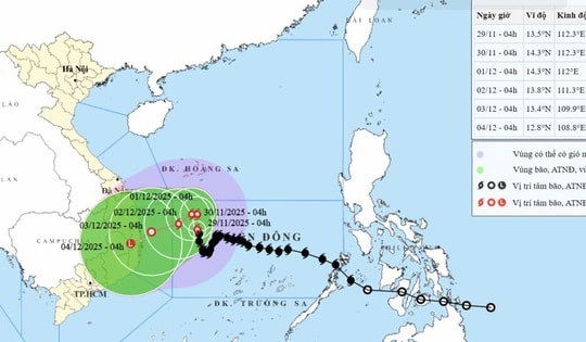 Biển Đông vừa có bão vừa có áp thấp nhiệt đới
