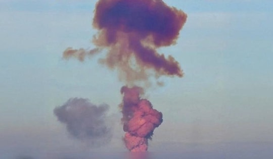 Tên lửa xuyên lục địa của Nga phát nổ chỉ vài giây sau khi rời bệ phóng?