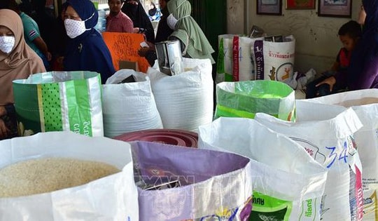 Giá gạo Thái Lan bật lên mức cao nhất bốn tháng do lo ngại nguồn cung