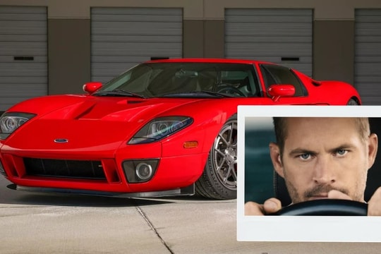 Đấu giá trở lại Ford GT siêu hiếm của Paul Walker