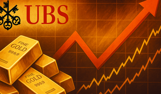 Ngân hàng Thụy Sĩ dự báo giá vàng tiếp tục tăng trong đầu năm 2026