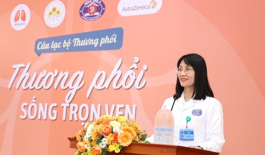 Tăng cường chăm sóc toàn diện cho bệnh nhân ung thư phổi từ mô hình Câu lạc bộ 'Thương Phổi'
