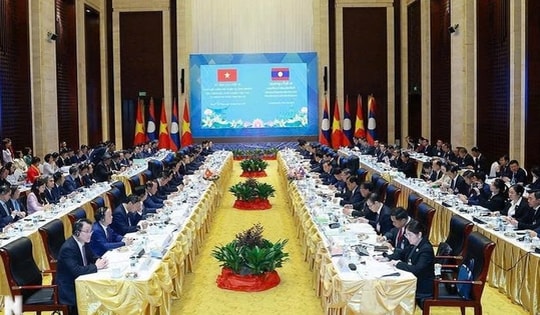 Thủ tướng Phạm Minh Chính đồng chủ trì Kỳ họp 48 Ủy ban liên Chính phủ hợp tác Việt Nam - Lào