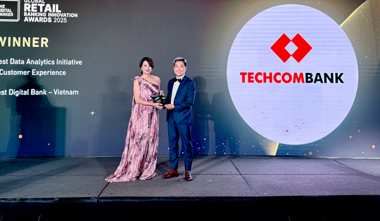 Techcombank ba năm liên tiếp là 'Ngân hàng số tốt nhất Việt Nam' do the Digital Banker bình chọn