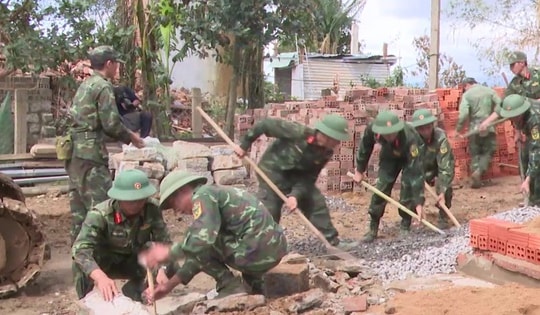 'Chiến dịch Quang Trung' (Kỳ 2): Dọn lũ, dựng nhà, xây hạnh phúc