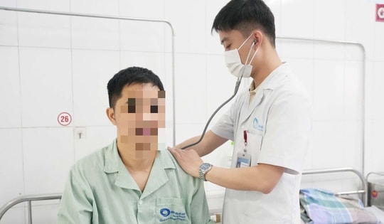 Nam thanh niên có khối u trung thất sau, biến chứng nguy hiểm