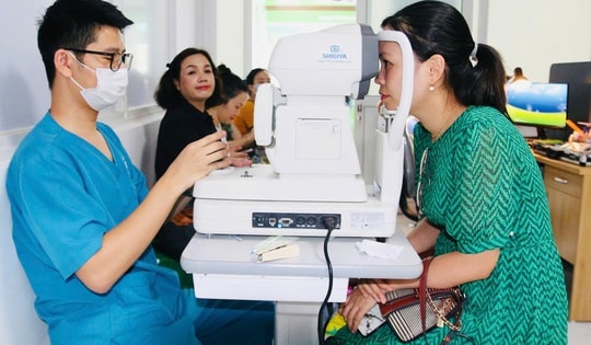 Bệnh viện Mắt Hải Phòng được công nhận cơ sở khám, chữa bệnh xếp hạng I