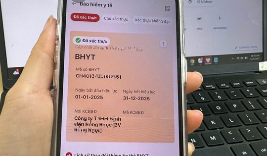 Tự động gia hạn bảo hiểm y tế trên VNeID: Người hưởng lương hưu không còn nỗi lo thẻ hết hạn