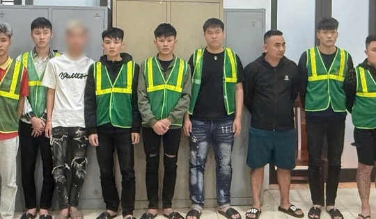 Tạm giữ 9 người sau vụ hỗn chiến vì chuyện tình cảm