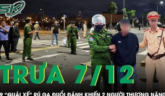 Trưa 7/12: Hãi hùng 9 'quái xế' rú ga đuổi đánh khiến 2 thanh niên bị thương nặng ở Hưng Yên