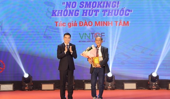 Tôn vinh những sáng tác âm nhạc lan toả thông điệp phòng chống tác hại của thuốc lá