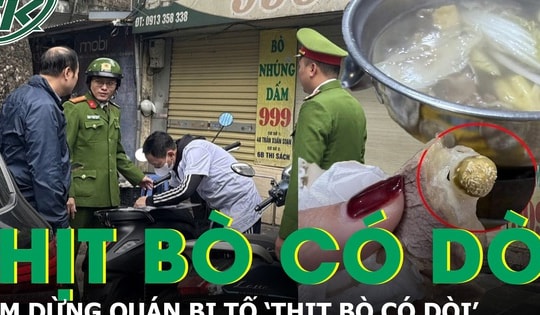 Vụ khách tố ‘thịt bò nhúng giấm có dòi’: Cơ quan chức năng yêu cầu tạm dừng hoạt động