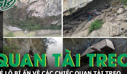 Hé lộ bí ẩn về những chiếc quan tài treo
