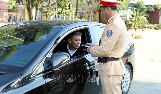 Xử lý 126.482 người điều khiển phương tiện vi phạm nồng độ cồn