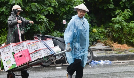 Miền Bắc có sương mù trời rét, miền Trung mưa lớn