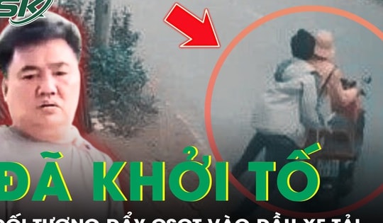 Khởi tố đối tượng đẩy Đại úy CSGT vào đầu xe tải về tội giết người