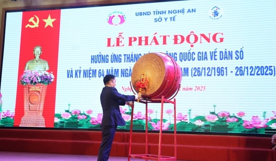 Nghệ An phát động Tháng hành động quốc gia về Dân số năm 2025