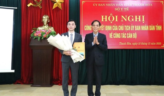 Bổ nhiệm Phó Giám đốc Sở Y tế Thanh Hóa