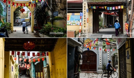 Những cổng làng rêu phong giữa phố thị