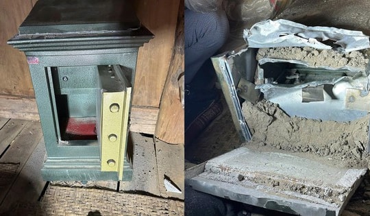 Đột nhập nhà người cùng bản, phá két sắt trộm tiền rồi đem giấu ở chuồng dê, cột nhà