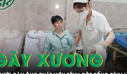 Tai nạn gãy xương, người đàn ông sốc khi phát hiện thêm bệnh khiến cột sống dính liền