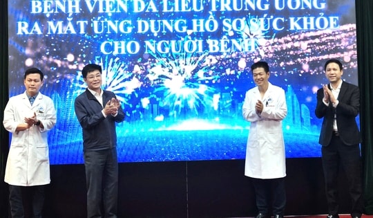 Ứng dụng Hồ sơ sức khỏe cho người bệnh da liễu