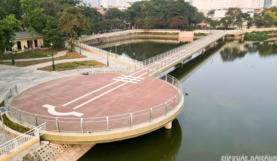 Công viên Nghĩa Đô 'lên dây đàn' giữa lòng Hà Nội