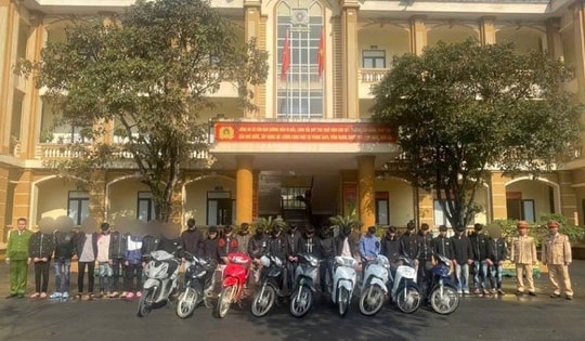 Phóng xe rú ga giữa đêm gây náo loạn, 28 thanh thiếu niên chịu hình thức giáo dục đặc biệt