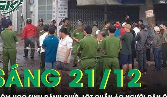 Phẫn nộ clip nhóm học sinh lớp 9 lột đồ, hành hung người đàn ông mặc nạn nhân van xin