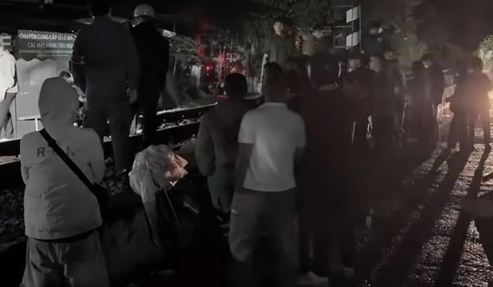 Tai nạn đường sắt trong đêm, một người đàn ông ở Huế tử vong thương tâm