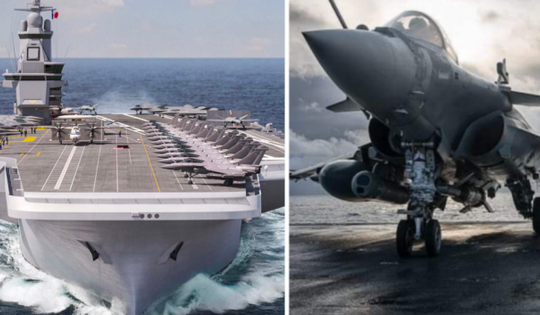 Tàu sân bay hạt nhân mới của Pháp tốn 12 tỷ USD nhưng 'hiện đại nửa vời'