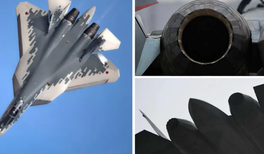 Khoảnh khắc tiêm kích Su-57 lần đầu cất cánh với động cơ 'Sản phẩm 177'