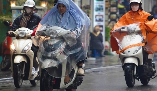 Miền Bắc chuyển mưa rét từ ngày mai