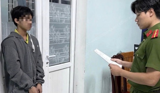 Tạm giữ đối tượng 17 tuổi cướp vé số của người khuyết tật