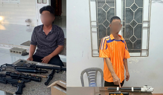 Công an Lâm Đồng thu giữ gần 10 khẩu súng quân dụng, hàng nghìn viên đạn