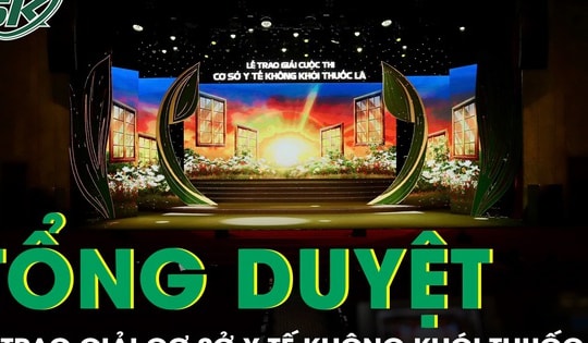 Tổng duyệt Lễ trao giải Cuộc thi "Cơ sở y tế không khói thuốc lá" lần thứ I