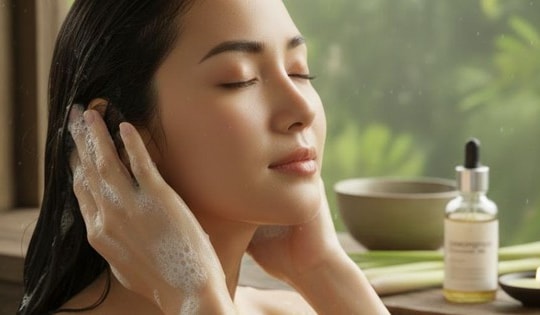 'Bật mí' 2 cách sử dụng tinh dầu sả kích thích mọc tóc