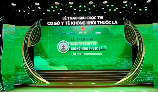 Lễ  trao Giải Cuộc thi “Cơ sở y tế không khói thuốc lá” lần thứ I