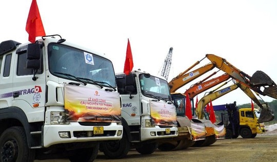 Khởi công cầu Nguyễn Tất Thành ở Khánh Hòa, mở ra trục kết nối chiến lược