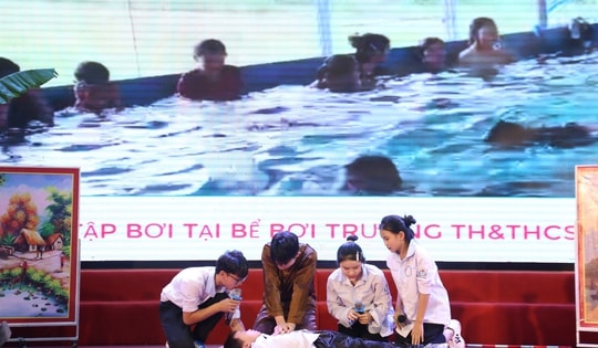 Xây 'vắc-xin kỹ năng' cho trẻ em: Nghệ An quyết liệt giảm đuối nước từ gốc